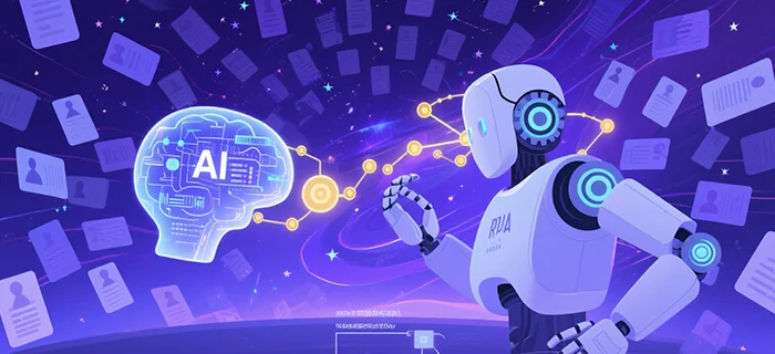 AI招聘系统选型指南：如何借助RPA+AI实现招聘全流程自动化跃迁？ cover